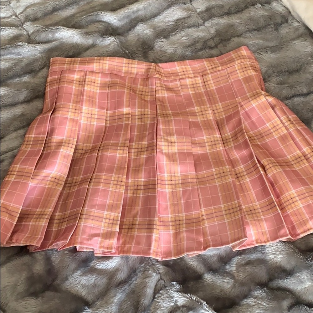 Plaid skirt